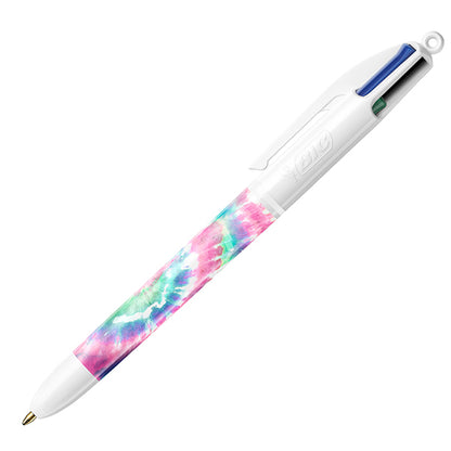 Penna a sfera 4 Colors Decor - fantasie assortite - Bic - expo 30 pezzi
