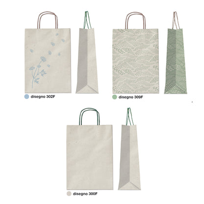 Espositore shopper Carta Erba - formati assortiti - Rex Sadoch - expo 100 pezzi