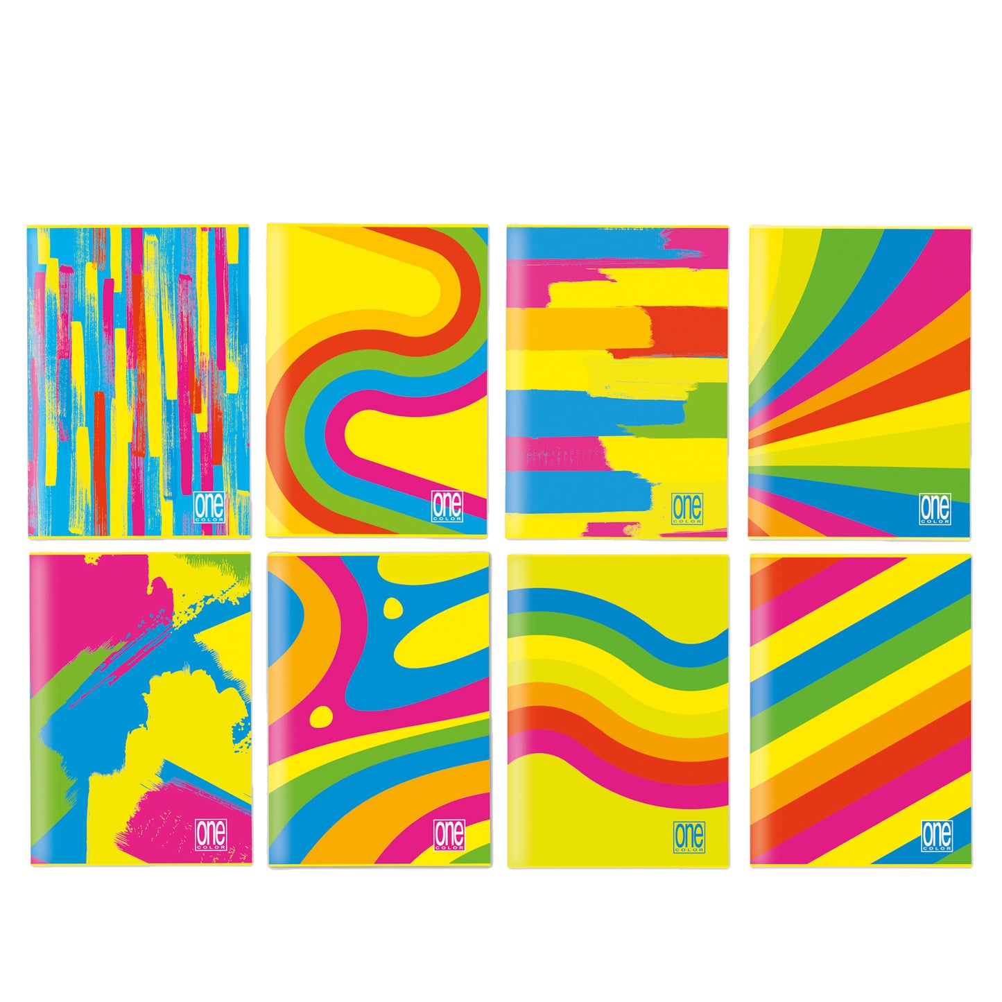 Maxiquaderno One Color Fantafluo - A4 - 1 rigo c/margine - 20+1 fogli - 80 gr - Blasetti
