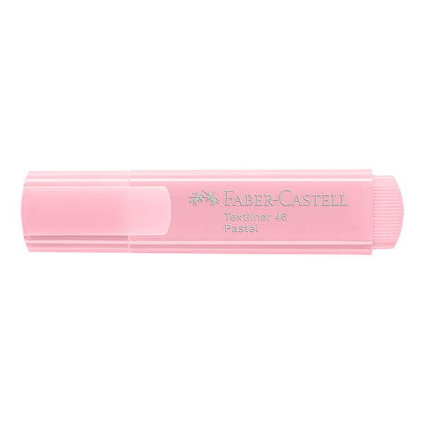 Evidenziatore Textliner 46 - colori assortiti pastel - Faber Castell - astuccio 8 pezzi