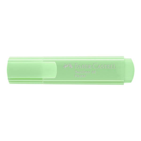 Evidenziatore Textliner 46 - colori assortiti pastel - Faber Castell - astuccio 8 pezzi