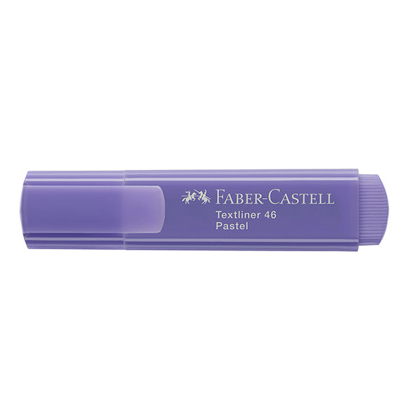 Evidenziatore Textliner 46 - colori assortiti pastel - Faber Castell - astuccio 8 pezzi