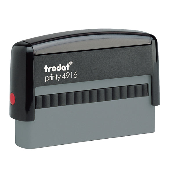 Timbro Original Printy 4916 - personalizzabile - 70 x 100 mm - 3 righe - autoinchiostrante - Trodat