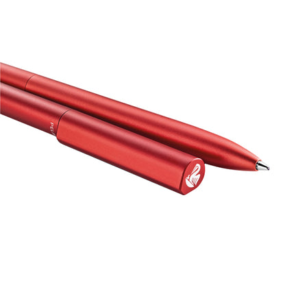 Penna sfera INEO Elements - punta M - rosso - Pelikan