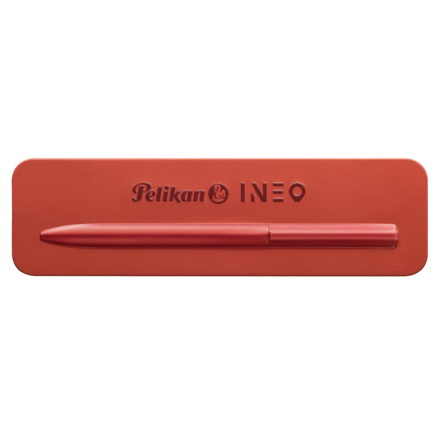 Penna sfera INEO Elements - punta M - rosso - Pelikan