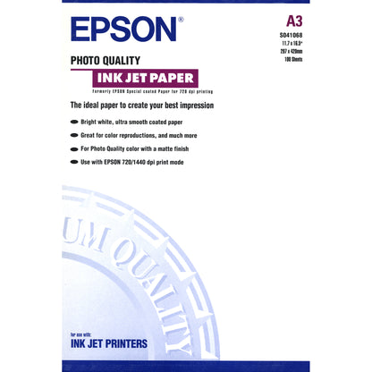 Epson - Carta speciale (720/1440 dpi), finitura opaca - C13S041068