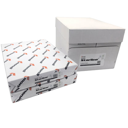 5 risme Carta fotocopie - A3 - 80 gr - 500 fogli - bianca - Starline