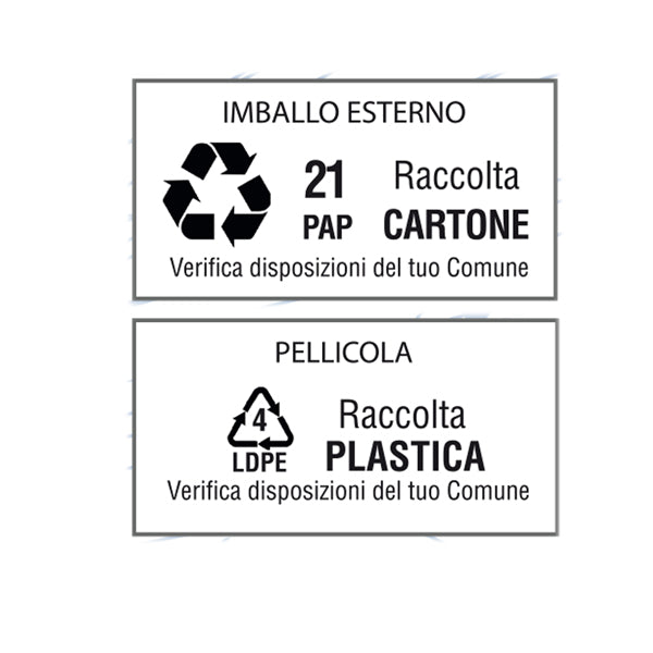 Etichette adesive - in carta - permanenti - 42 x 16,9 mm - 85 et/fg - 100 fogli - bianco - Starline