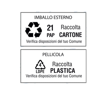 Etichette adesive - in carta - permanenti - 48,5 x 25,4 mm - 40 et/fg - 100 fogli - bianco - Starline