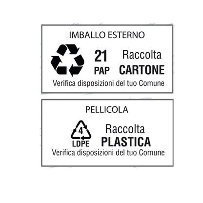 Etichette adesive - in carta - permanenti - 48,5 x 25,4 mm - 40 et/fg - 100 fogli - bianco - Starline