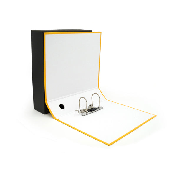 Registratore Starbox sfuso - dorso 8 cm - protocollo 23 x 33 cm - giallo - Starline