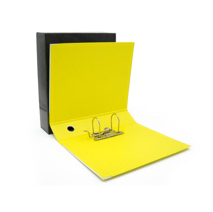 Registratore Kingbox - dorso 8 cm - protocollo 23 x 33 cm - giallo - Starline