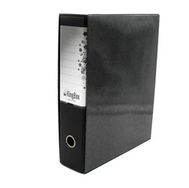 Registratore Kingbox - dorso 8 cm - protocollo 23 x 33 cm - nero - Starline