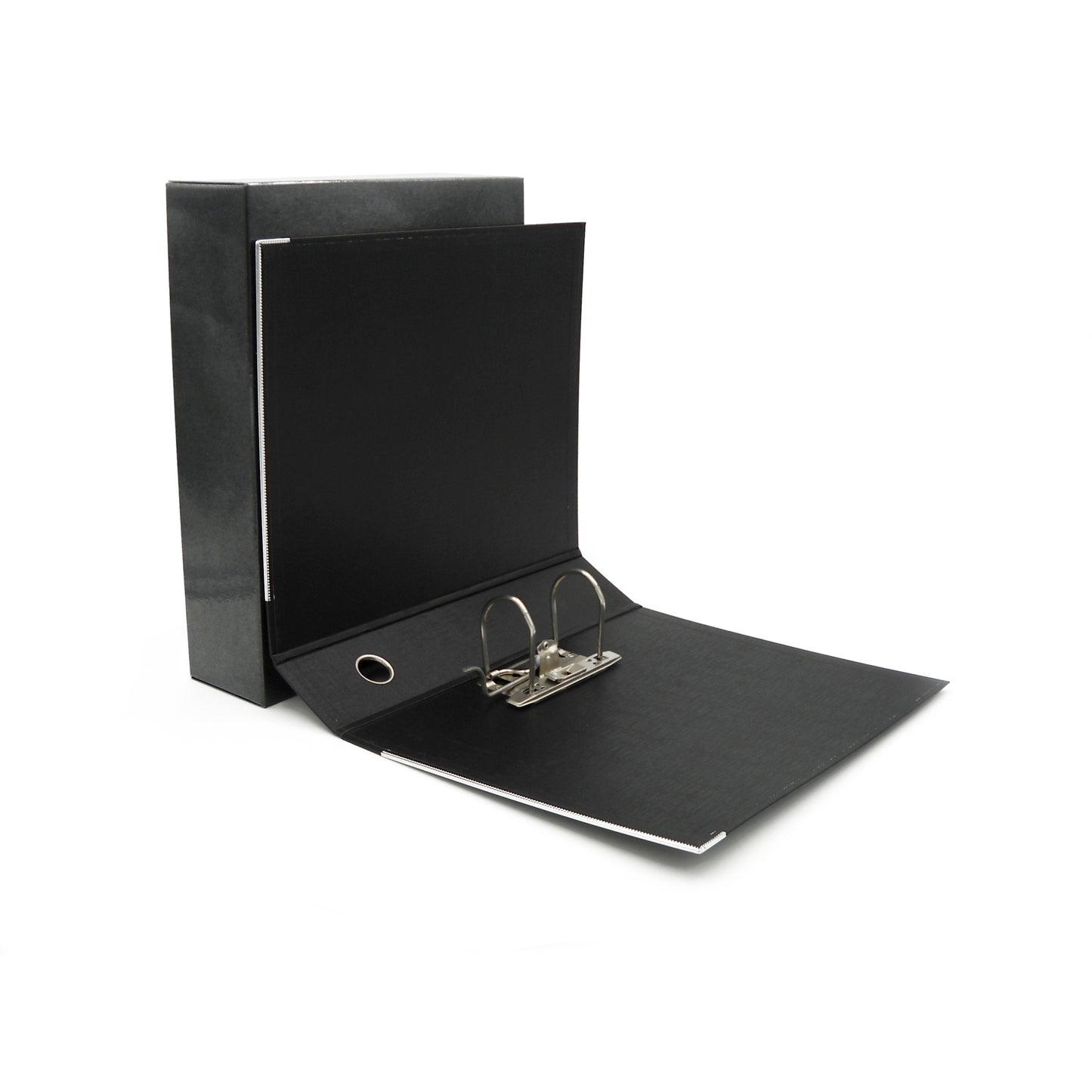 Registratore Kingbox - dorso 8 cm - protocollo 23 x 33 cm - nero - Starline