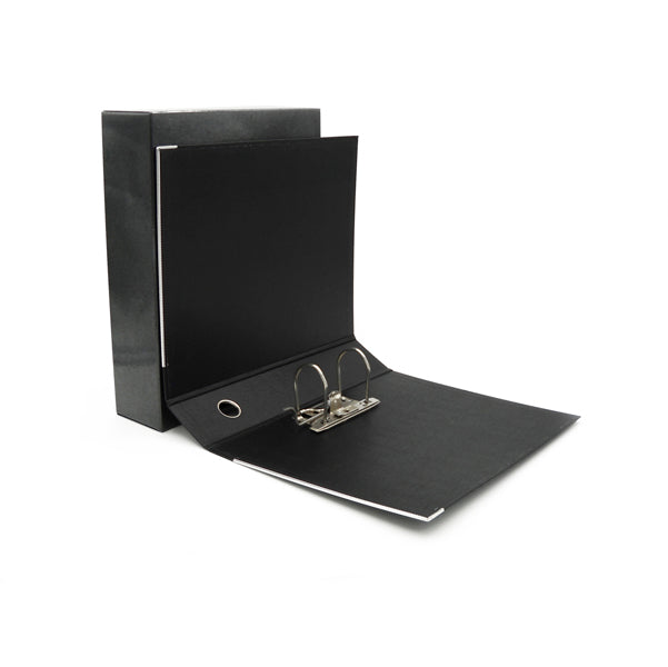 Registratore Kingbox - dorso 8 cm - protocollo 23 x 33 cm - nero - Starline