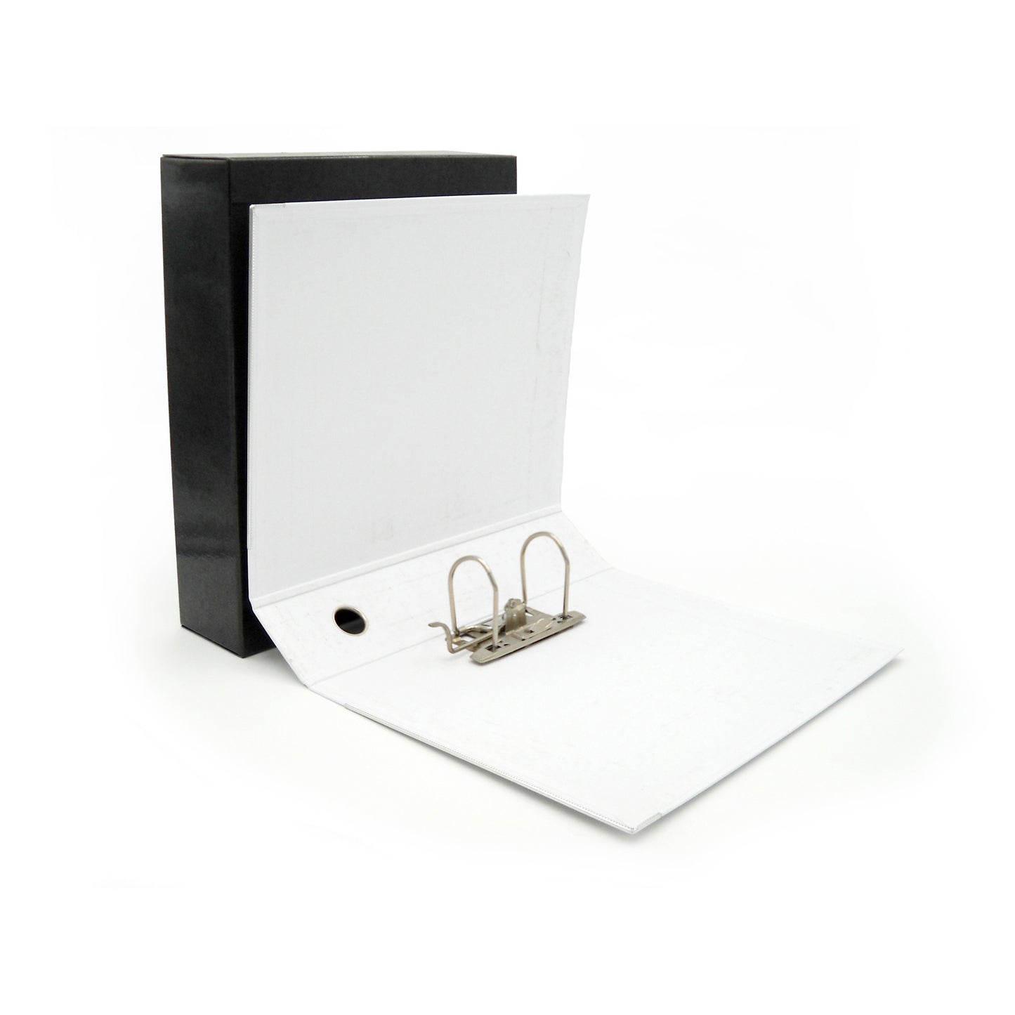 Registratore Kingbox - dorso 8 cm - protocollo 23 x 33 cm - bianco - Starline