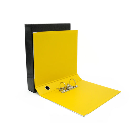 Registratore Kingbox - dorso 5 cm - protocollo 23 x 33 cm - giallo - Starline