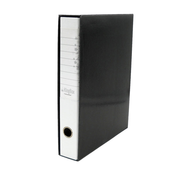 Registratore Kingbox - dorso 5 cm - protocollo 23 x 33 cm - bianco - Starline