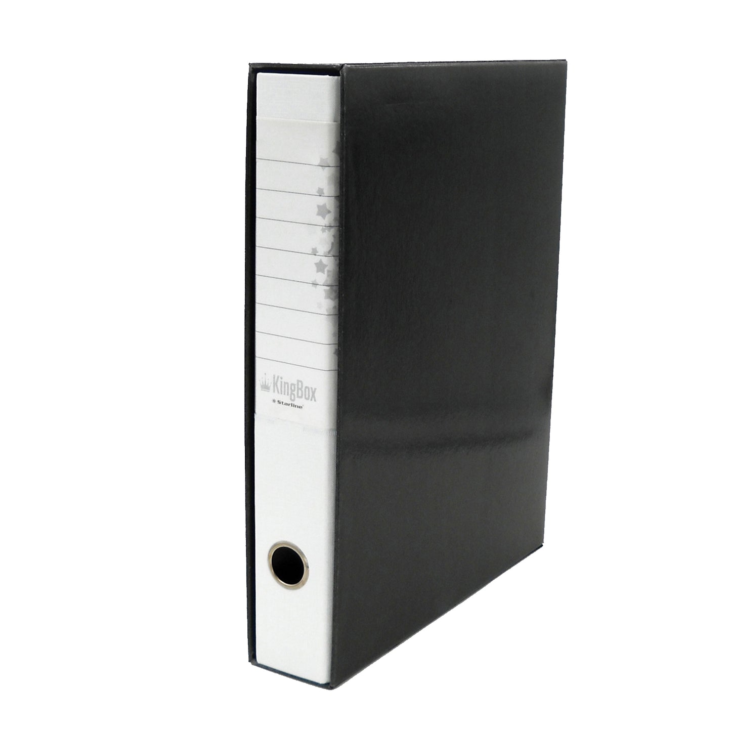 Registratore Kingbox - dorso 5 cm - protocollo 23 x 33 cm - bianco - Starline