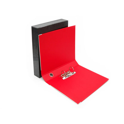 Registratore Kingbox - dorso 5 cm - protocollo 23 x 33 cm - rosso - Starline