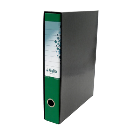 Registratore Kingbox - dorso 5 cm - protocollo 23 x 33 cm - verde - Starline
