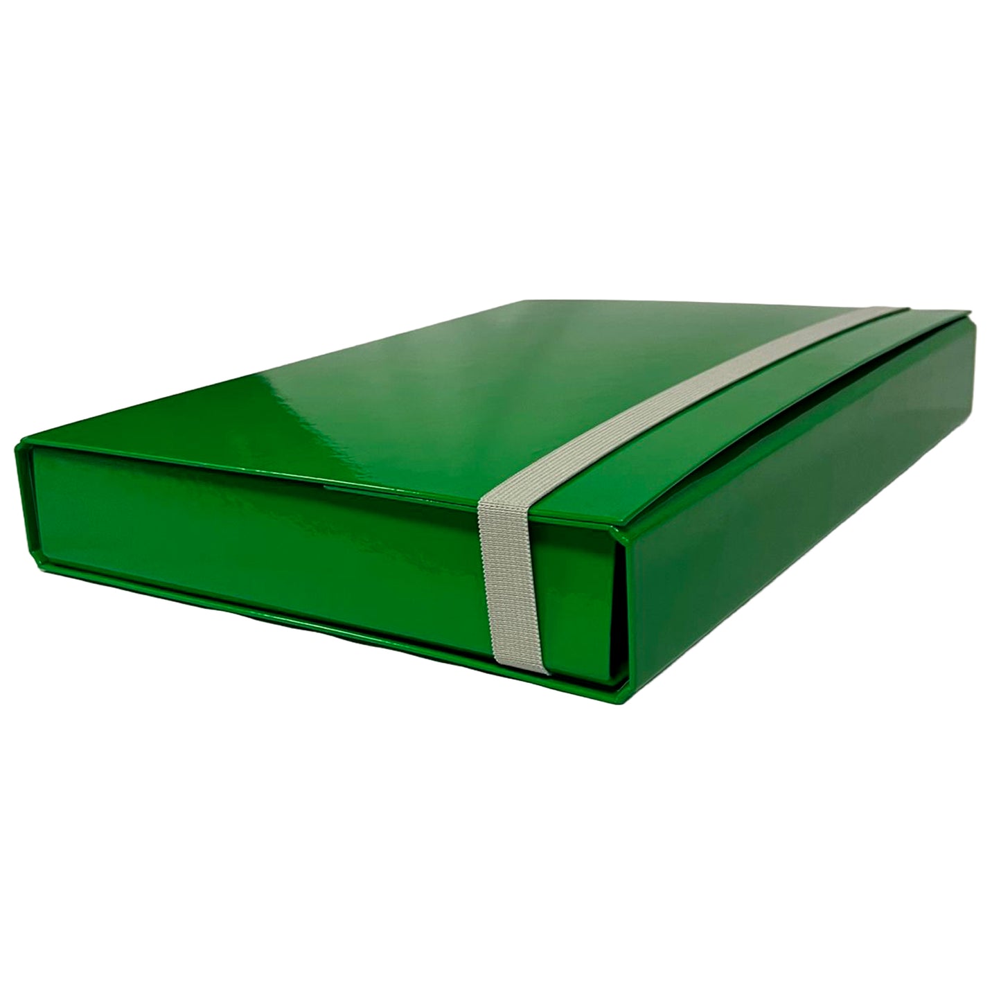 Cartella progetto - con elastico - dorso 5 cm - verde - Starline