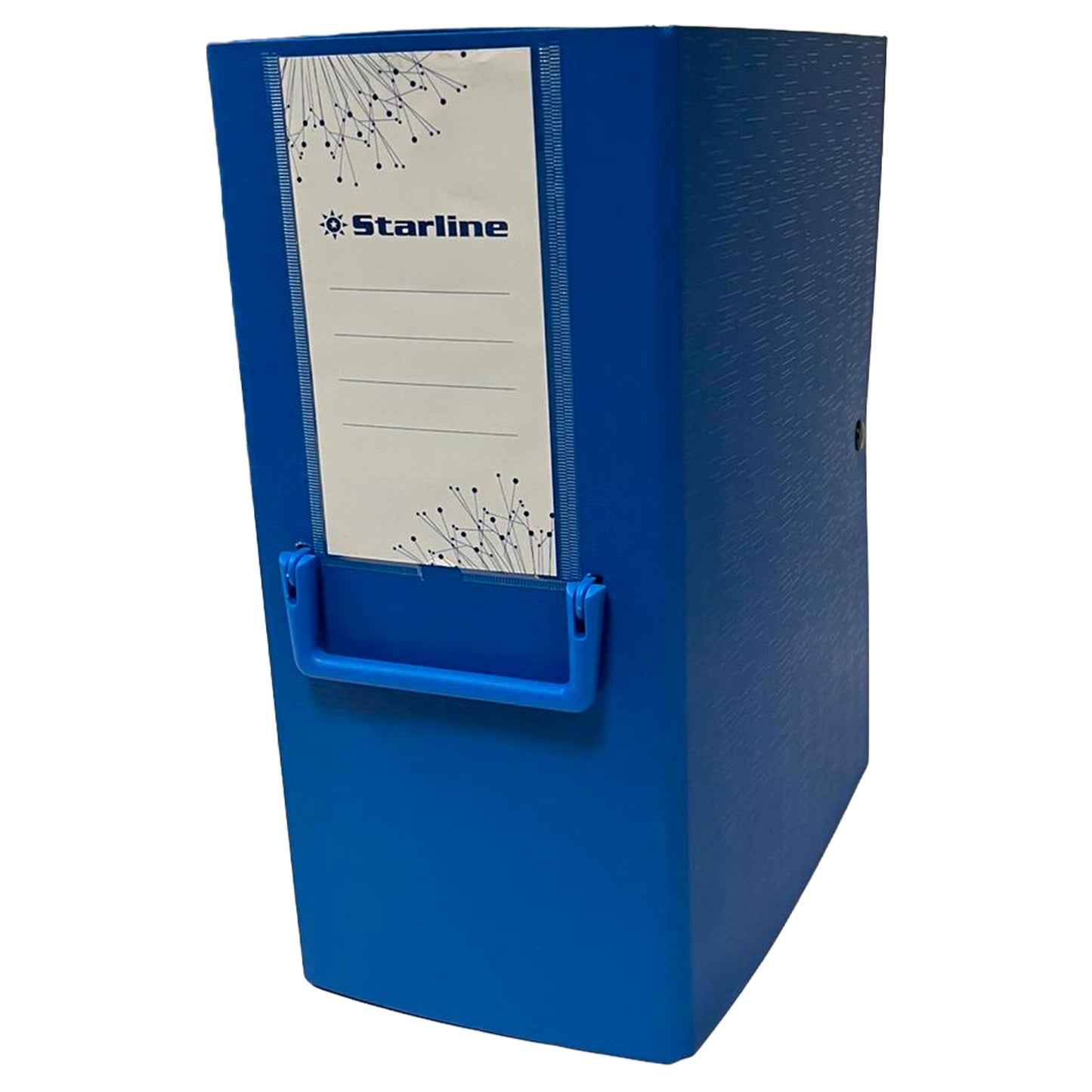 Scatola archivio con maniglia - dorso 20 cm - 25 x 35 cm - blu - Starline