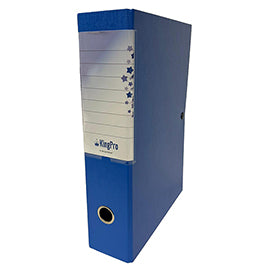 Scatola progetto KingPro - con portaetichetta - dorso 6 cm - blu - Starline