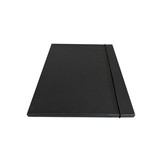 Cartella 3 lembi con elastico - 25 x 34 cm - dorso 1cm - grigio - Starline