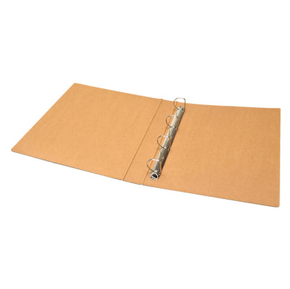 Raccoglitore Eco - 22 x 30 cm - 4 anelli tondi 30 mm - dorso 4 cm - avana - Starline