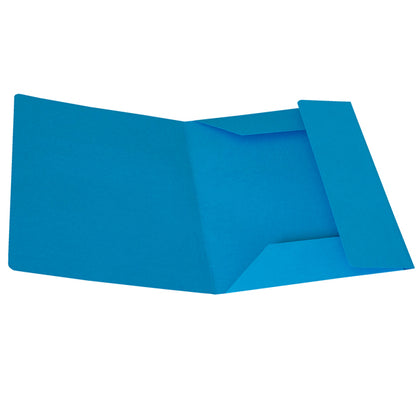 Cartellina 3 lembi - 200 gr - 25 x 34,5 cm - cartoncino bristol - azzurro - Starline - conf. 25 pezzi