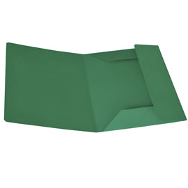 Cartellina 3 lembi - 200 gr - 25 x 34,5 cm - cartoncino bristol - verde - Starline - conf. 25 pezzi