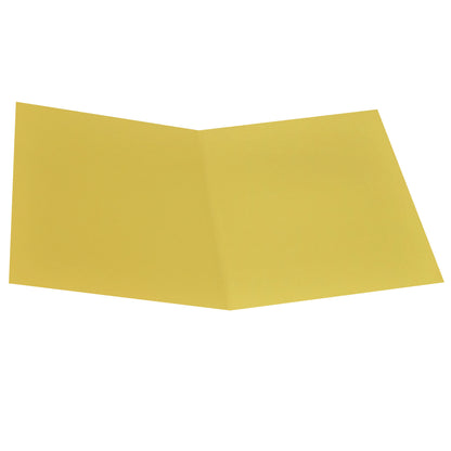 Cartellina semplice - 200 gr - A4 - cartoncino bristol - giallo sole - Starline - conf. 50 pezzi