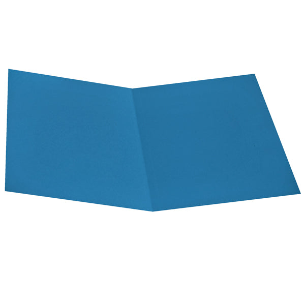 Cartellina semplice - 200 gr - A4 - cartoncino bristol - azzurro - Starline - conf. 50 pezzi
