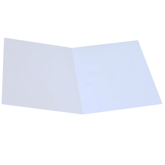 Cartellina semplice - 200 gr - A4 - cartoncino bristol - bianco - Starline - conf. 50 pezzi