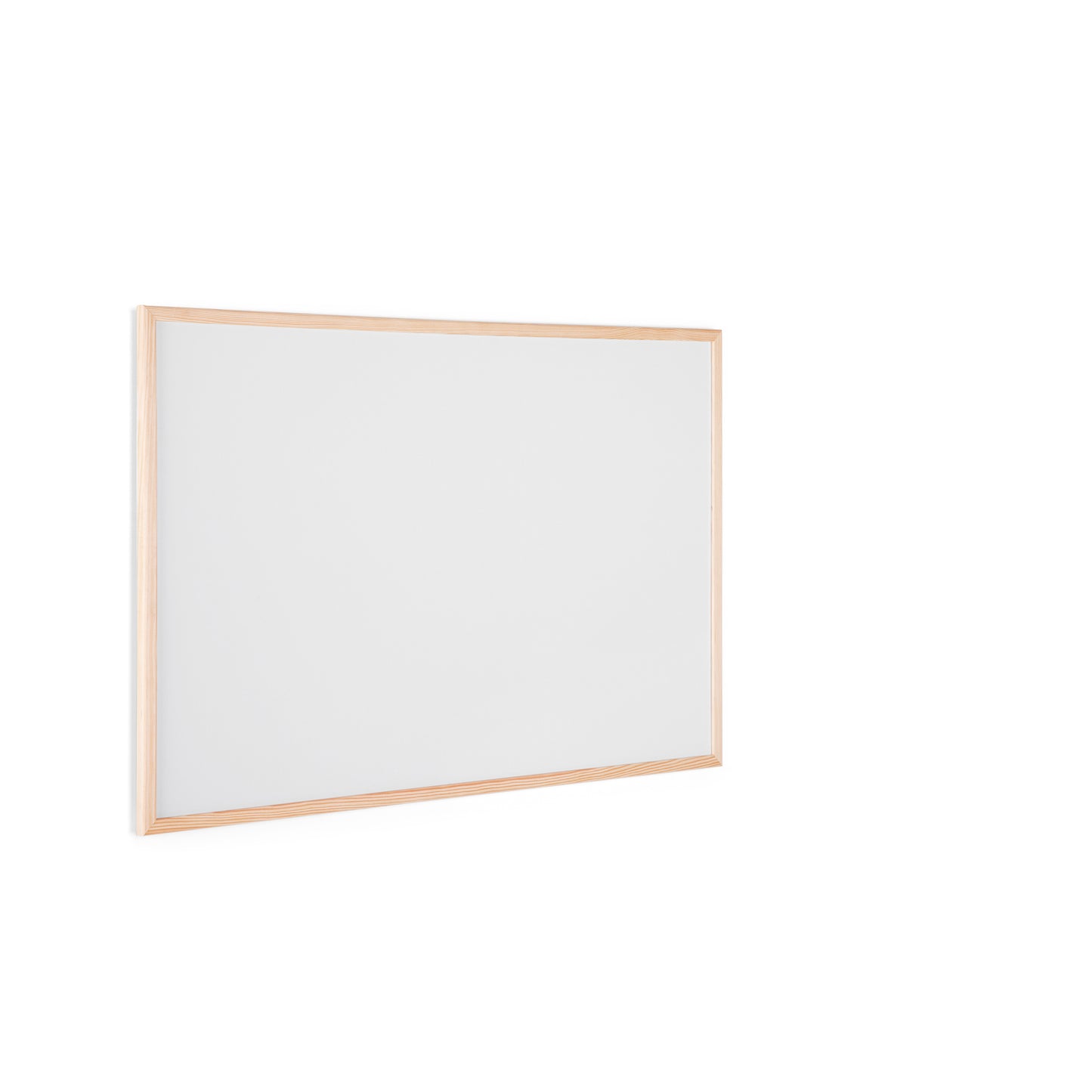 Lavagna bianca magnetica - 60 x 90 cm - cornice legno - bianco - Starline