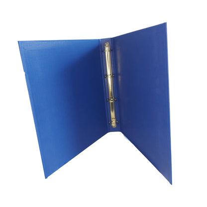 Raccoglitore King - 22 x 30 cm - 4 anelli tondi 30 mm - dorso 4 cm - rivestimento in PP - blu - Starline