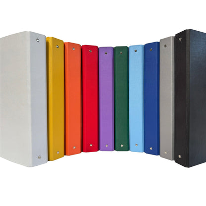 Raccoglitore King - 22 x 30 cm - 4 anelli tondi 30 mm - dorso 4 cm - rivestimento in PP - verde - Starline