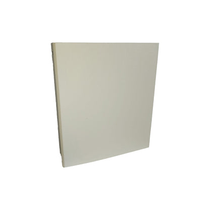 Raccoglitore King - 22 x 30 cm - 4 anelli tondi 30 mm - dorso 4 cm - rivestimento in PP - bianco - Starline