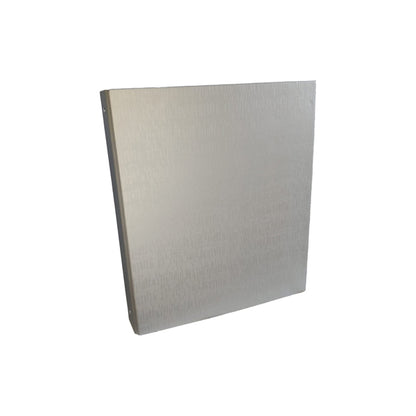 Raccoglitore King - 22 x 30 cm - 4 anelli tondi 30 mm - dorso 4 cm - rivestimento in PP - grigio - Starline