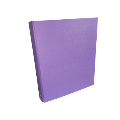 Raccoglitore King - 22 x 30 cm - 4 anelli tondi 30 mm - dorso 4 cm - rivestimento in PP - viola - Starline