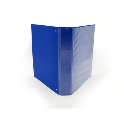 Raccoglitore personalizzabile KingShow - 22 x 30 cm - 4 anelli a D 40 mm - dorso 5 cm - blu - Starline