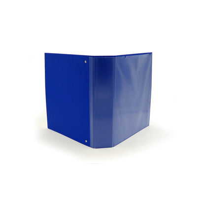 Raccoglitore personalizzabile KingShow - 22 x 30 cm - 4 anelli a D 50 mm - dorso 6 cm - blu - Starline