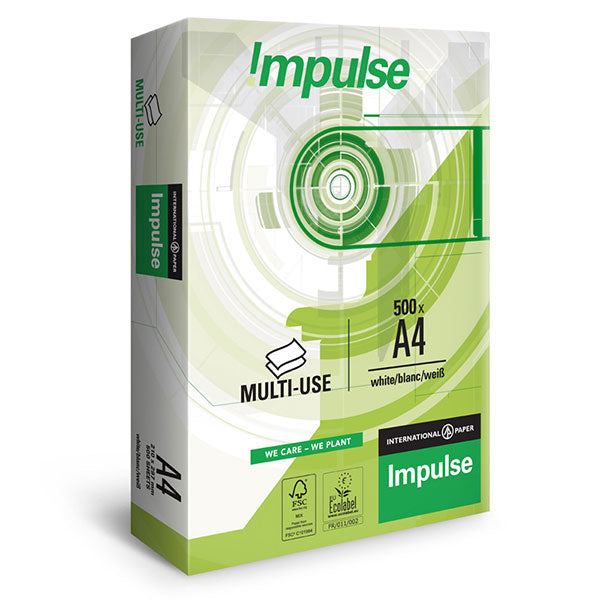 Carta A4 REY Impulse, confezione da 5 risme