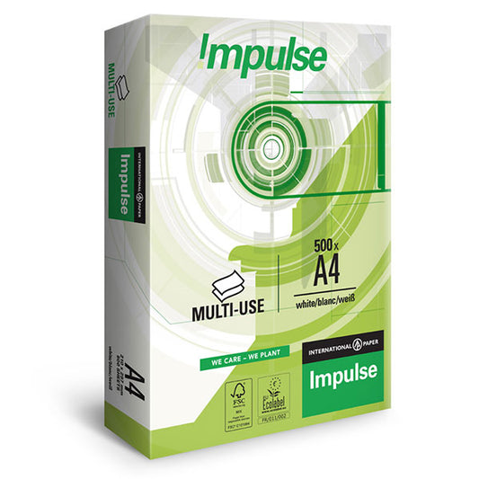 Carta A4 REY Impulse, confezione da 5 risme